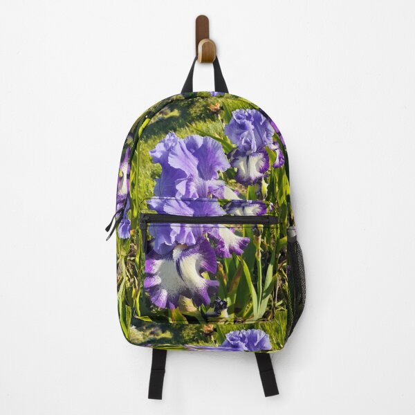 Item preview, Purple Blue Iris Flower Garden Photo Lavender designed and sold by Sarah  Rajkotwala.