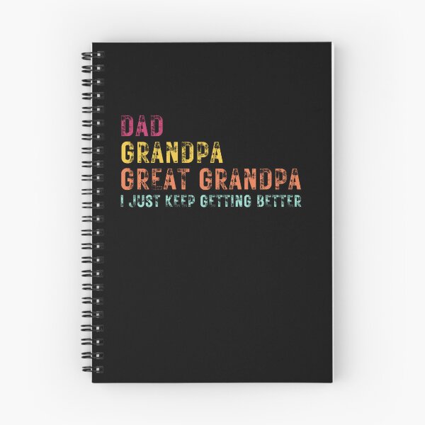 Item preview, Vintage Proud Dad Great Grandpa Legacy Getting better Family Heritage designed and sold by MouDantArts.
