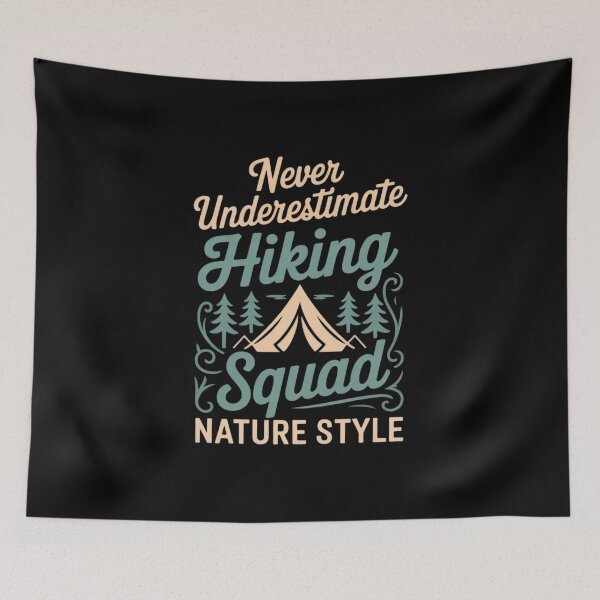 Item preview, Hiking Squad Never Underestimate Interior Decorators designed and sold by JaskconLIfe23.