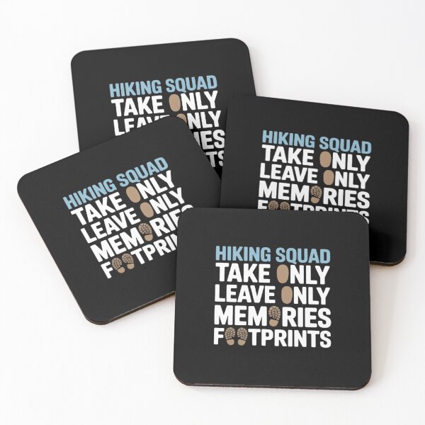 Item preview, Hiking Squad Take Only Memories Leave Only Footprints designed and sold by JaskconLIfe23.