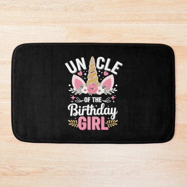 Item preview, Uncle of the birthday girl matching family unicorn party  designed and sold by EllinoKlemo.