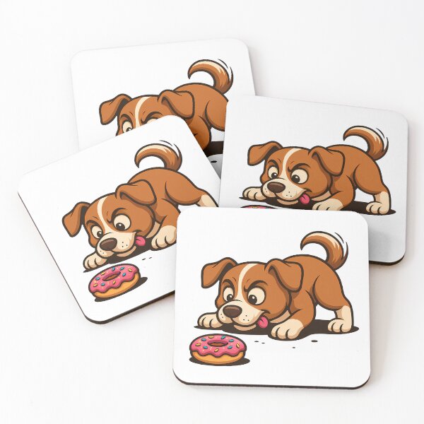 Item preview, Puppy Wanting Doughnut designed and sold by KraftyDesignz.