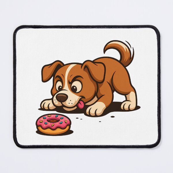 Item preview, Puppy Wanting Doughnut designed and sold by KraftyDesignz.