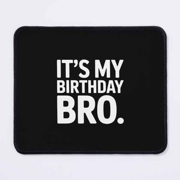 Item preview, It's My Birthday Bro Birthday Party For Boy Youth Teen designed and sold by Silicula.