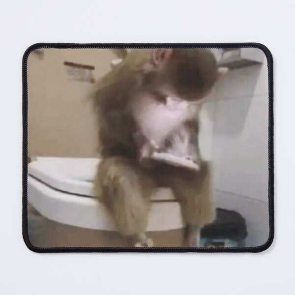 Item preview, monkey scrolling on toilet designed and sold by monkey zone.