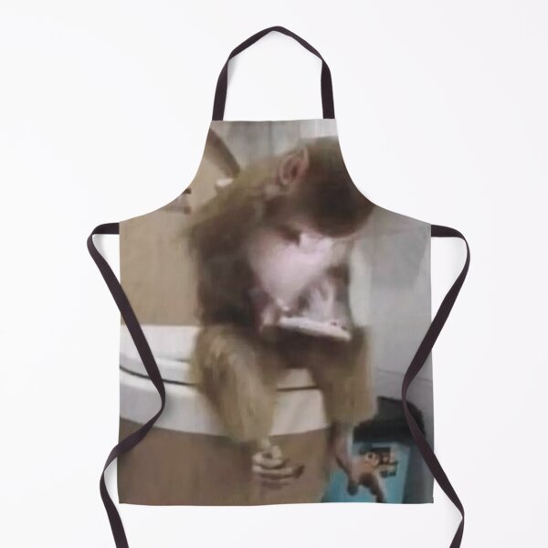 Item preview, monkey scrolling on toilet designed and sold by monkey zone.
