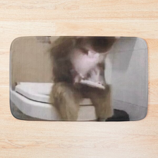 Item preview, monkey scrolling on toilet designed and sold by monkey zone.