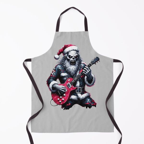 Item preview, Zombie Santa Playing Electric Guitar designed and sold by NightTimeJ.