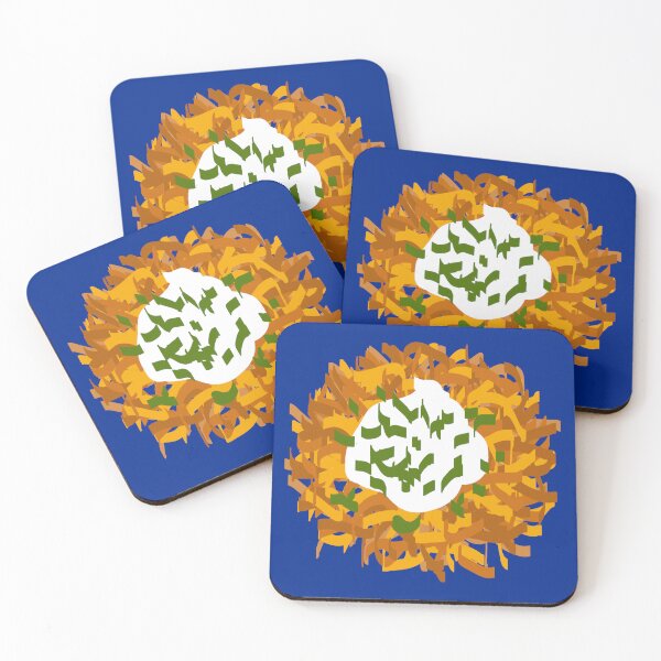 Item preview, Hanukkah Treats - Royal Blue designed and sold by marieofroumania.
