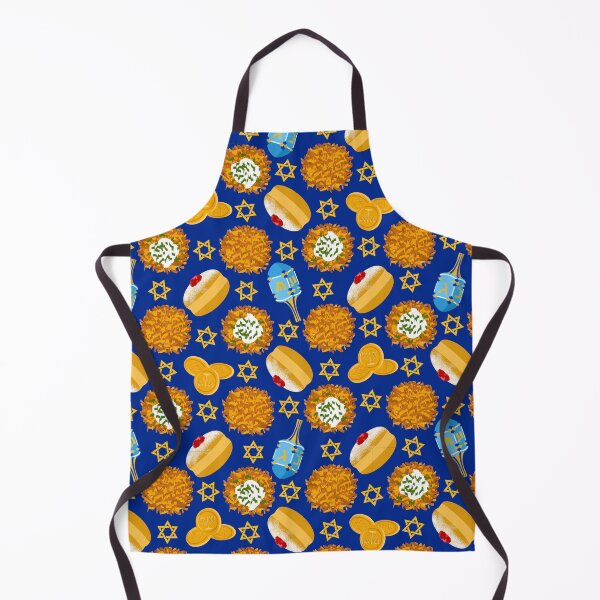 Item preview, Hanukkah Treats - Royal Blue designed and sold by marieofroumania.