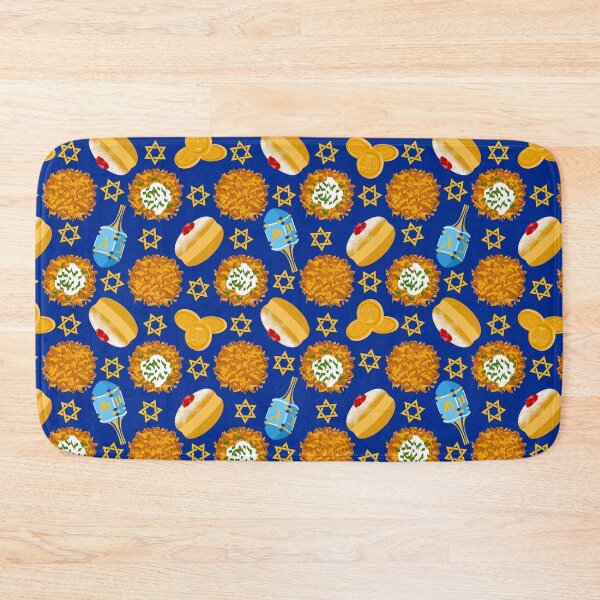 Item preview, Hanukkah Treats - Royal Blue designed and sold by marieofroumania.