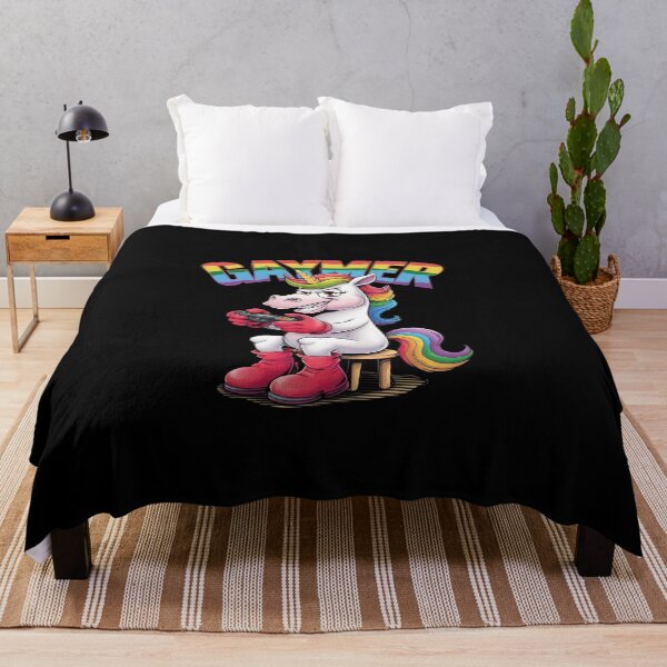 Item preview, Unicorn Gaymer Gay Pride Flag LGBT Gamer LGBTQ Gaming Gay  designed and sold by EllinoKlemo.