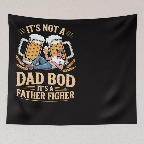 Item preview, It’s Not A Dad Bod It’s A Father Figure - Dad Bod designed and sold by Silicula.