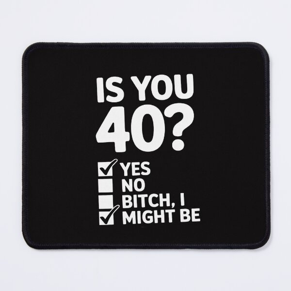 Item preview, Is You 40 40th Birthday, 40 Year Old, Birthday Party designed and sold by Silicula.