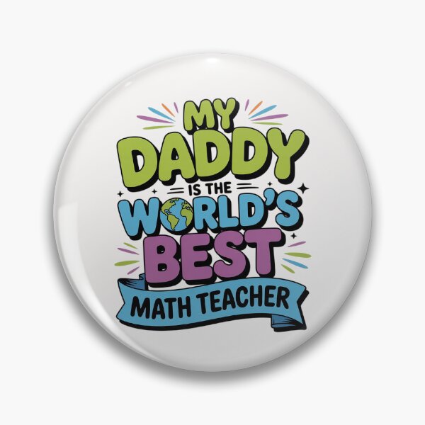 Item preview, Inktastic My Daddy is the World’s Best Math Teacher Boys or Girls Toddler designed and sold by Silicula.