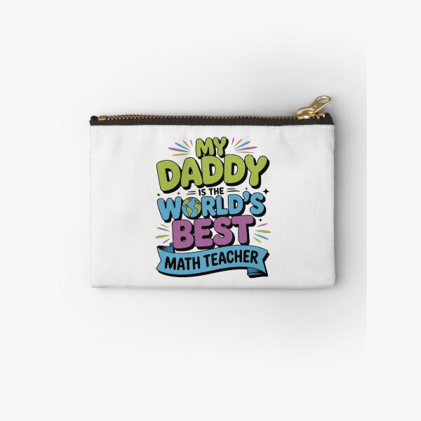 Item preview, Inktastic My Daddy is the World’s Best Math Teacher Boys or Girls Toddler designed and sold by Silicula.