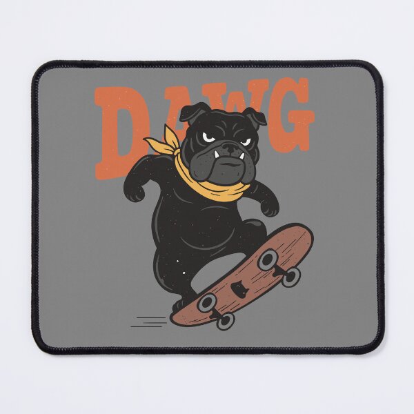 Item preview, dog in skateboard designed and sold by The Retro Tee.