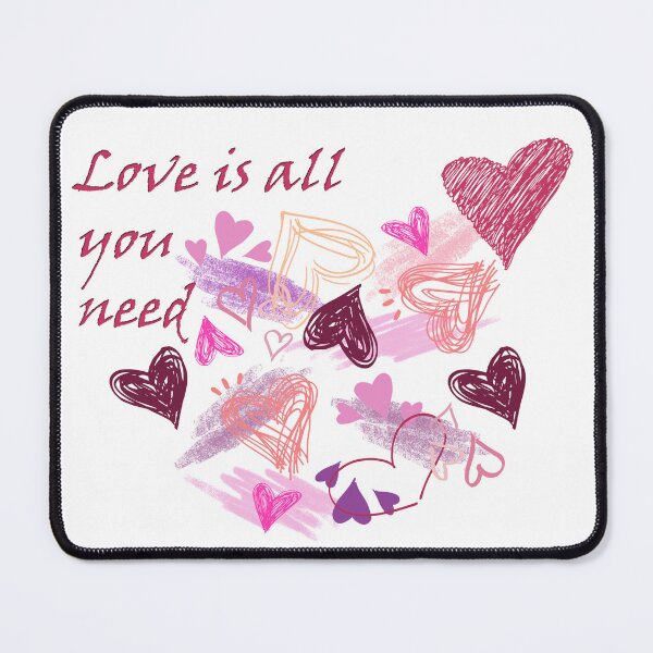 Item preview, Love is all you need -multicolor hearts designed and sold by artbyruthandco.