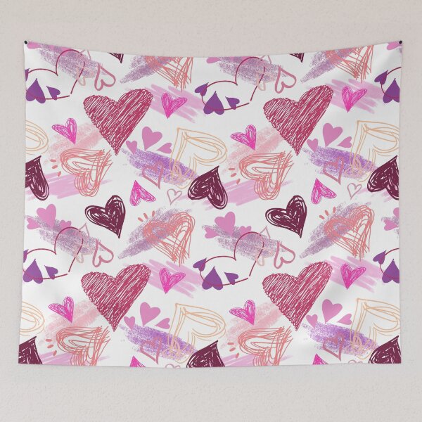 Item preview, Love is all you need -multicolor hearts designed and sold by artbyruthandco.