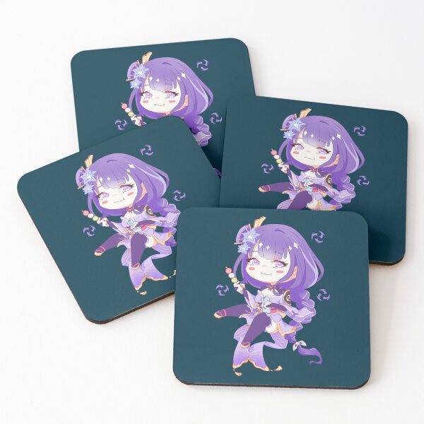 Item preview, Genshin Impact - Raiden Shogun Chibi Premium  designed and sold by lilliegraha.