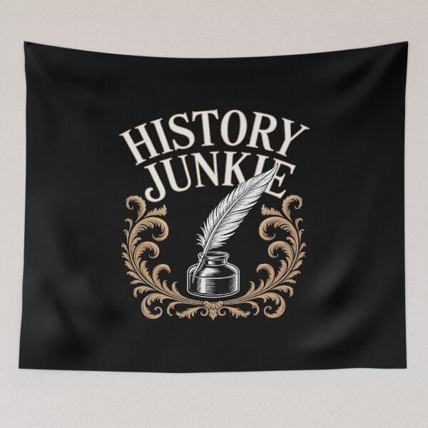 Item preview, History Junkie - Funny History Buff designed and sold by ToggleBet.