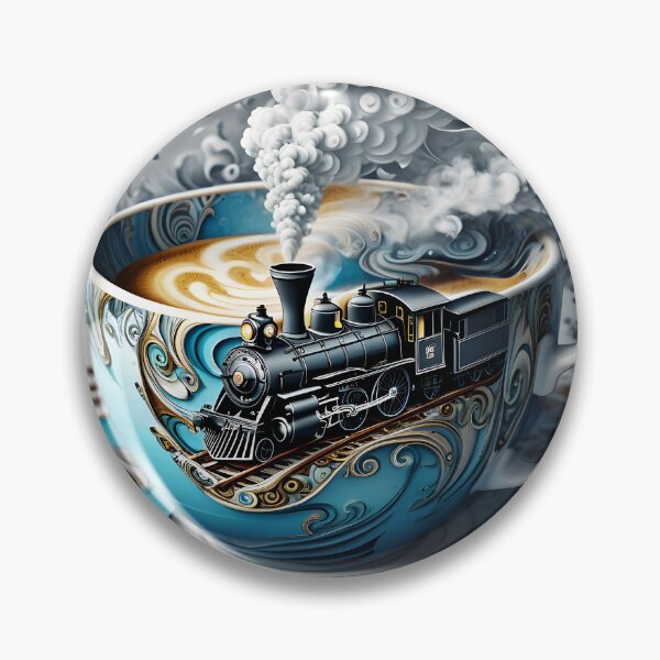 Item preview, Steam Locomotion - "Morning Express" designed and sold by Paw's Arts.