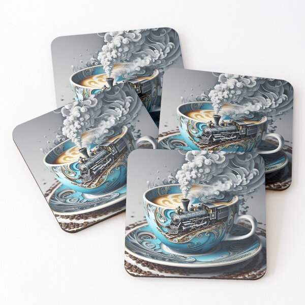 Item preview, Steam Locomotion - "Morning Express" designed and sold by Paw's Arts.