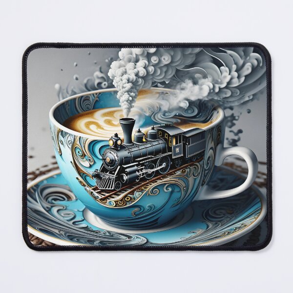 Item preview, Steam Locomotion - "Morning Express" designed and sold by Paw's Arts.