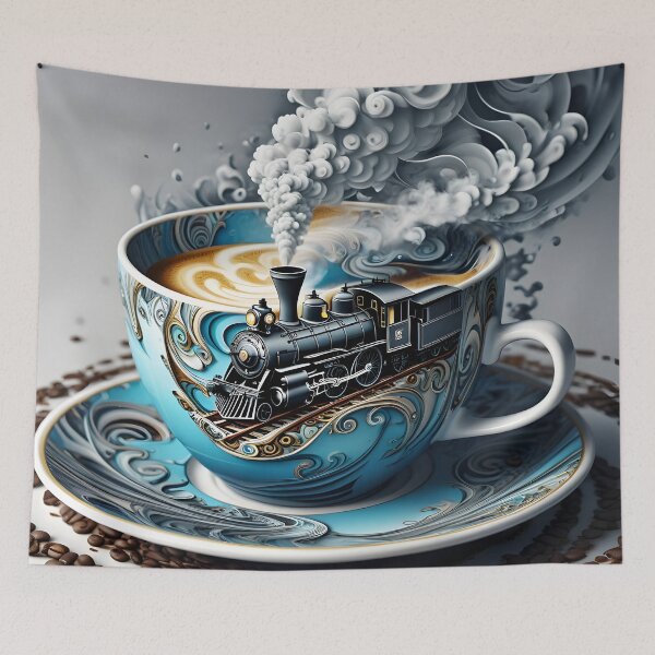 Item preview, Steam Locomotion - "Morning Express" designed and sold by Paw's Arts.