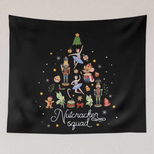 Item preview, Squad Classic Christmas Holiday Nutcracker Retro Vintage Fmaily designed and sold by StacyBattleArt.