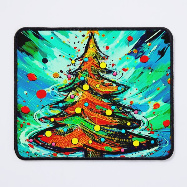 Item preview, Christmas Tree Abstract designed and sold by ViaARTfactory.