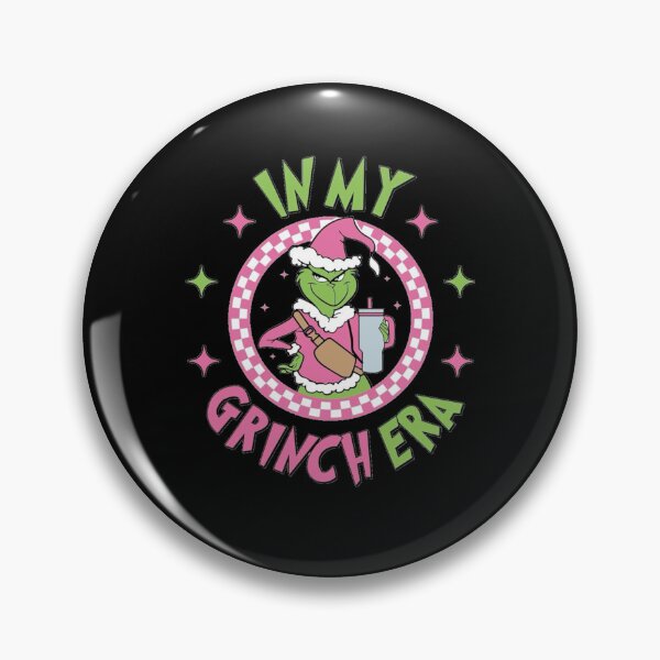 Aperçu de l'œuvre Grinch – Design esthétique de Noël rose mignon de l'ère moderne créée et vendue par Rachel Francis6.