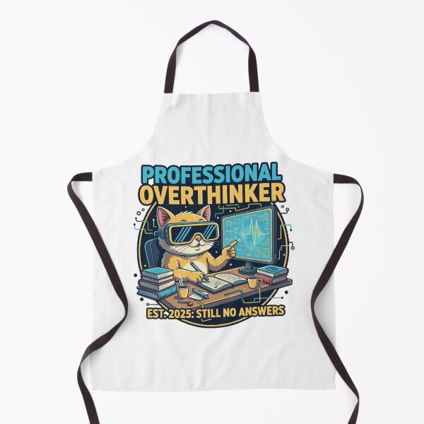 Item preview, Profesional Overthinker designed and sold by The Retro Tee.
