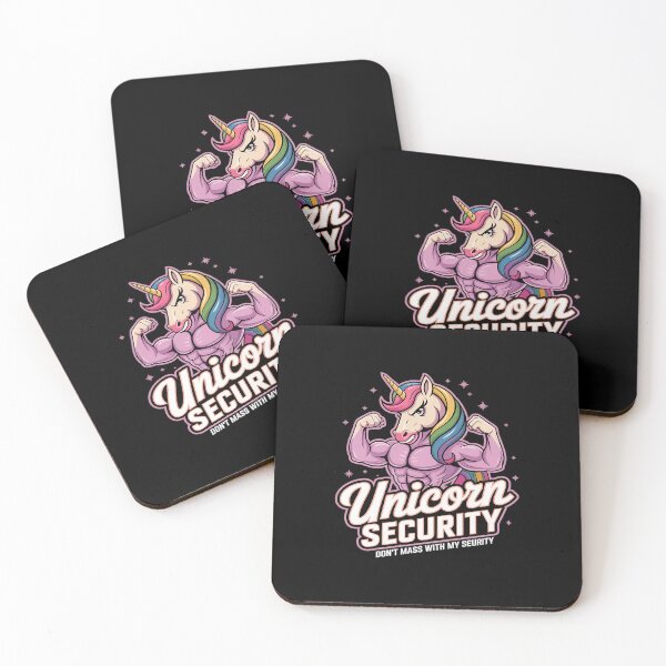 Item preview, Unicorn Security - Manly Muscular Unicorn Lovers  designed and sold by KonstanKoraner.
