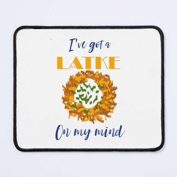 Item preview, I've Got A Latke On My Mind - Hanukkah designed and sold by marieofroumania.