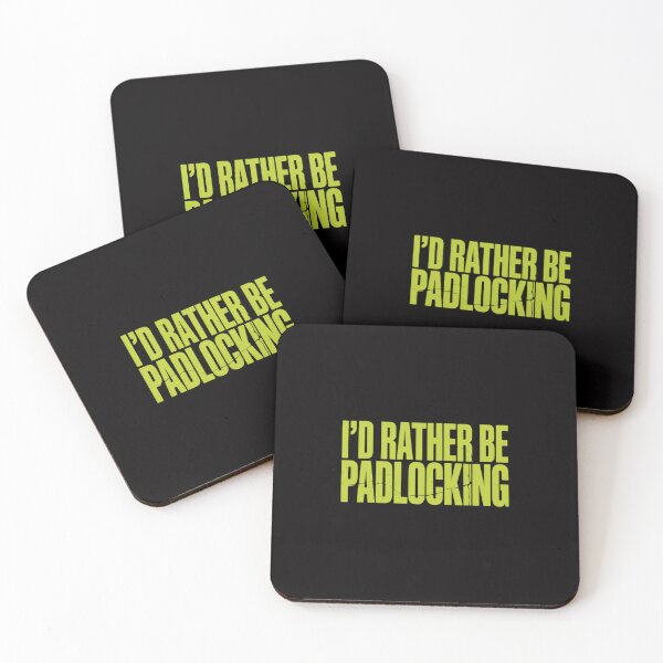Item preview, I'd Rather Be PADLOCKING - New Adult Men's designed and sold by GalaFunny.