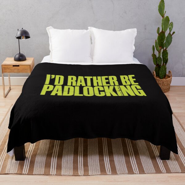 Item preview, I'd Rather Be PADLOCKING - New Adult Men's designed and sold by GalaFunny.