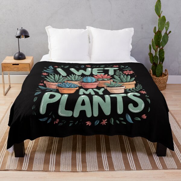 Item preview, I Wet My Plants designed and sold by GalaFunny.