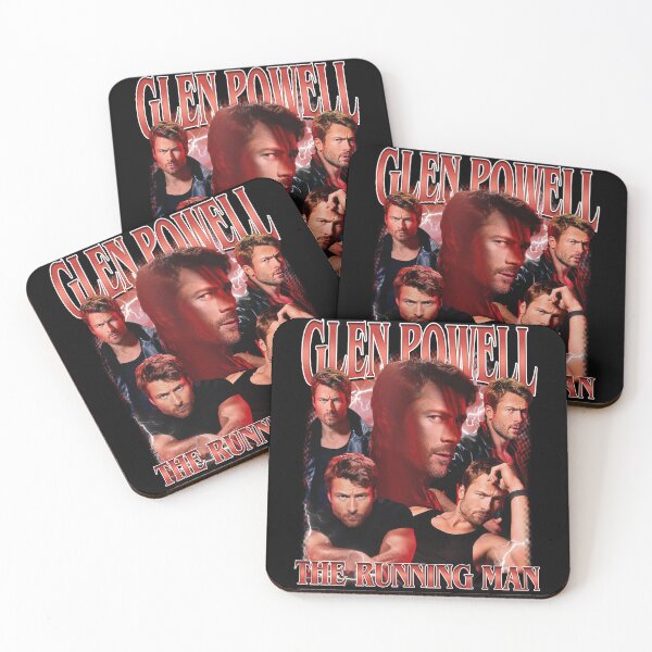 Item preview, Glen Powell The Running Man designed and sold by KarlWade.