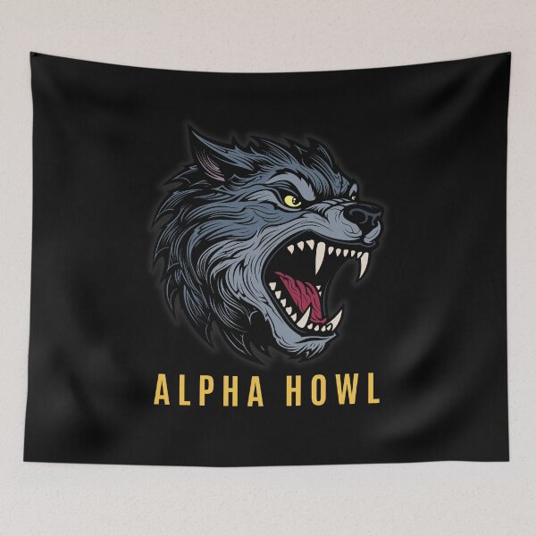 Item preview, Alpha Howl – Wild Wolf Power designed and sold by FLOOVOStudio.