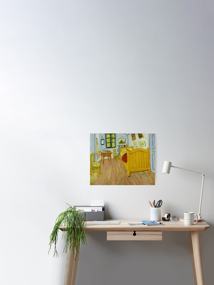 Hd The Bedroom By Vincent Van Gogh High Definition Poster