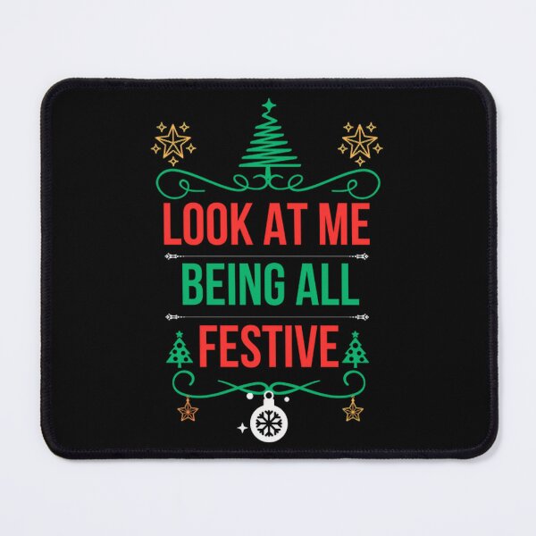 Item preview, me christmas all vintage retro classic look at shit being funny and festive designed and sold by MelissaroBoxley.