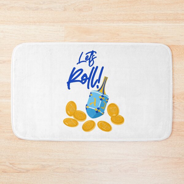 Item preview, Let's Roll - Hanukkah Dreidel & Gelt designed and sold by marieofroumania.