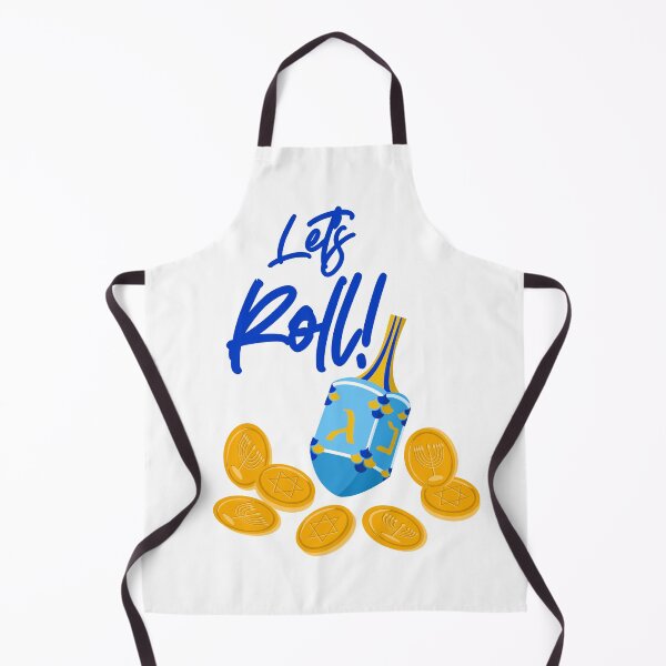 Item preview, Let's Roll - Hanukkah Dreidel & Gelt designed and sold by marieofroumania.