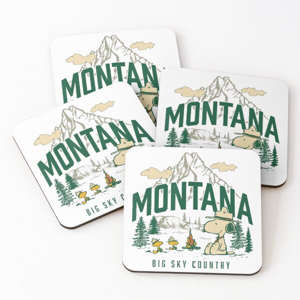Item preview, Peanuts – Cozy Montana Camping Vintage Artwork designed and sold by jimikoyallin.