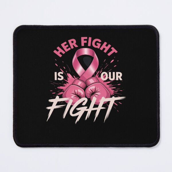 Item preview, Breast Cancer Her Fight Is Our Fight Breast Cancer Awareness designed and sold by AmparoBoyle.