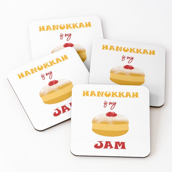 Item preview, Hanukkah is My Jam - Hanukkah Sufganiyot  designed and sold by marieofroumania.