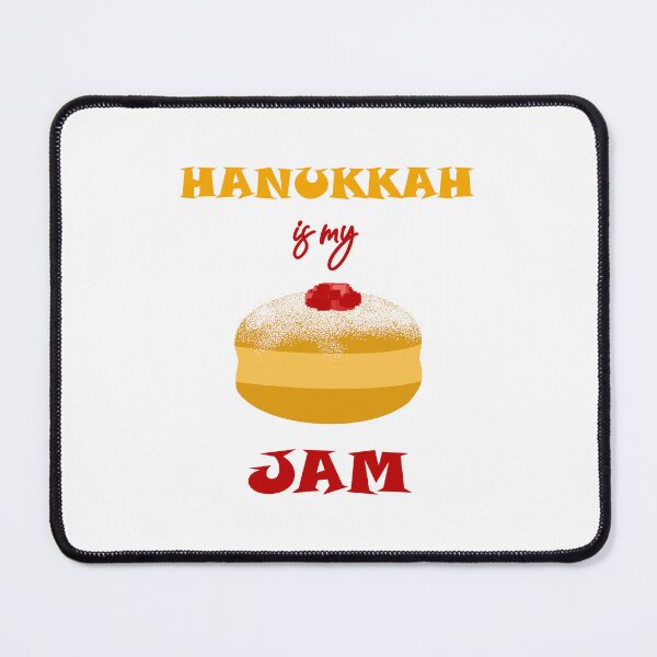 Item preview, Hanukkah is My Jam - Hanukkah Sufganiyot designed and sold by marieofroumania.