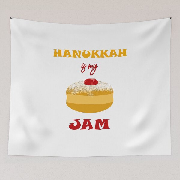 Item preview, Hanukkah is My Jam - Hanukkah Sufganiyot  designed and sold by marieofroumania.
