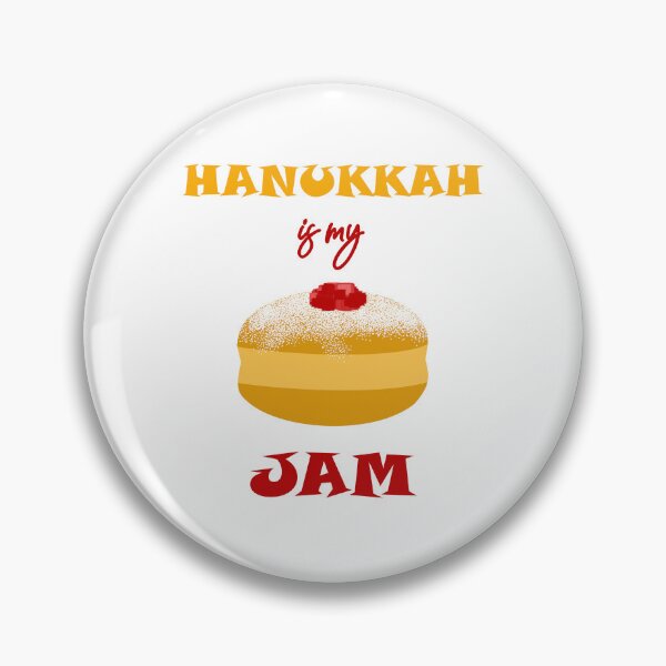 Item preview, Hanukkah is My Jam - Hanukkah Sufganiyot  designed and sold by marieofroumania.